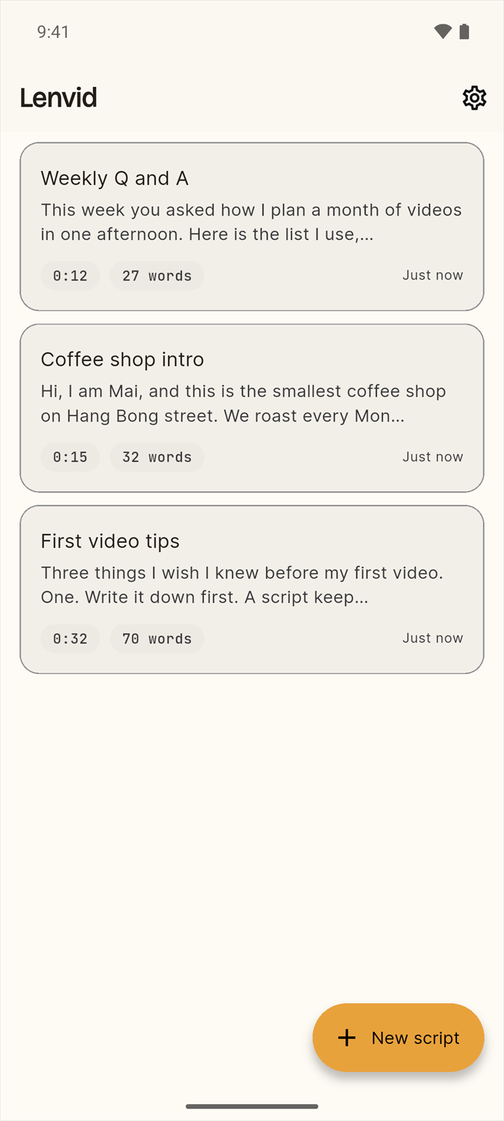 Your scripts, in light mode